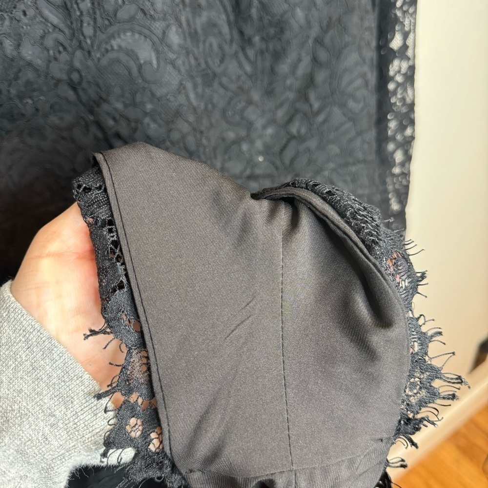 Fame And Partners The Tawny Romper Black Lace - Picture 9 of 16